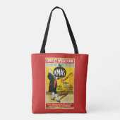 Grote Westerne treinpaden Tote Bag (Achterkant)