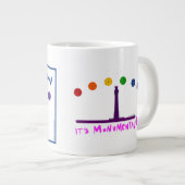 Grote WH Ptown Pickleball Giant Coffee Mok (Voorkant rechts)