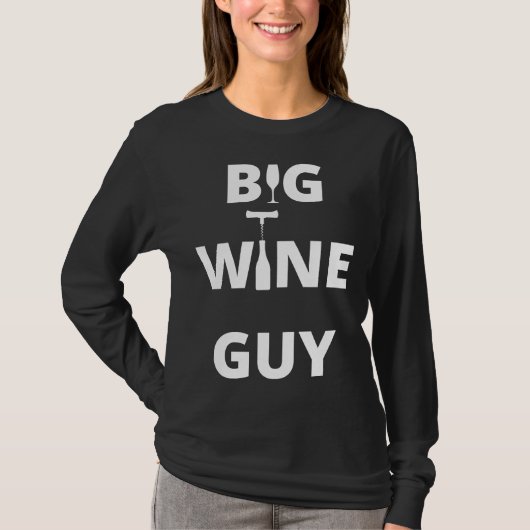 Grote Wijn Guy 64 T-shirt (Voorkant)