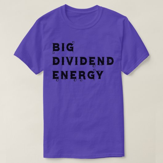 Grote winst Energie 1 T-shirt (Design voorkant)