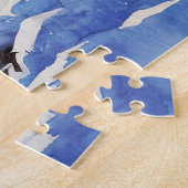 Grote Winter Sneeuw Leuke Kerst Familie Puzzel (Zijkant)