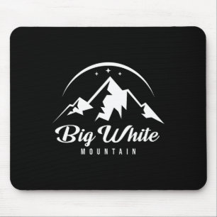 Grote Witte Berg Canada Ski Resort Skiën Snowbo Muismat