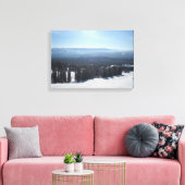 Grote Witte Berg Canvas Afdruk (Insitu (Woonkamer))