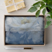 Grote Witte Bloemige Schuur Uil Decoupage Tissuepapier (Geschenk)