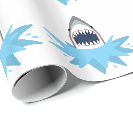 Grote witte Cartoon Cadeaupapier (Rol Hoek)