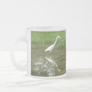 Grote witte grot matglas koffiemok