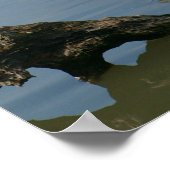 Grote witte grot poster (Hoek)