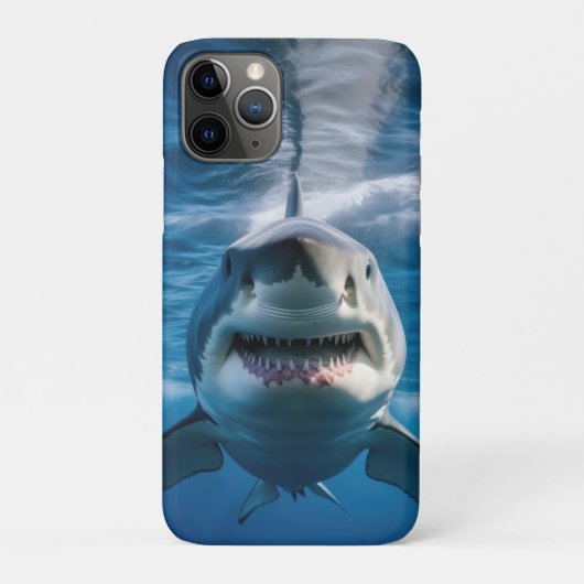 Grote witte haai Case-Mate iPhone case (Achterkant)