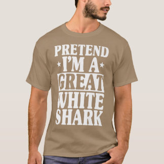 Grote witte haai Grootste predator visbiologen T-shirt