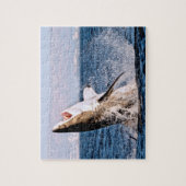 Grote witte haai, Jigzaag Puzzle Legpuzzel (Verticaal)
