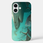 Grote witte haai Onderwater Australië Dier Case-Mate iPhone Case (Achterkant)