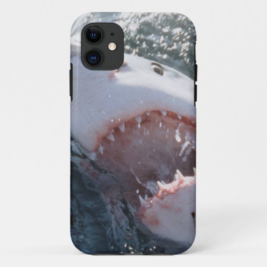 Grote witte haai op zee Case-Mate iPhone case (Achterkant)