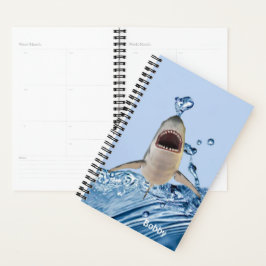 Grote witte haai planner