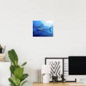 Grote witte haai poster (Thuiskantoor)