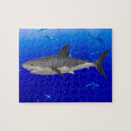 Grote witte haai puzzel
