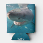 Grote witte haai Sluiten Onderwaterkoeler Blikjeskoeler (Achterkant)