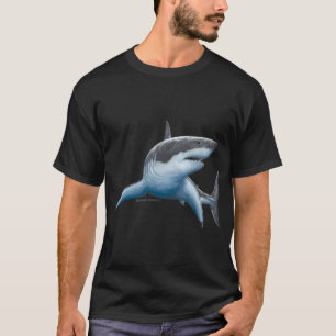 Grote witte haai t-shirt