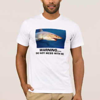 Grote witte haai t-shirt