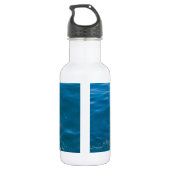 Grote witte haai waterfles (Achterkant)