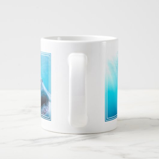 Grote witte haai | Zuid-Afrika Grote Koffiekop (Achterkant)