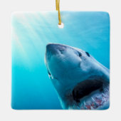 Grote witte haai | Zuid-Afrika Keramisch Ornament (Voorkant)