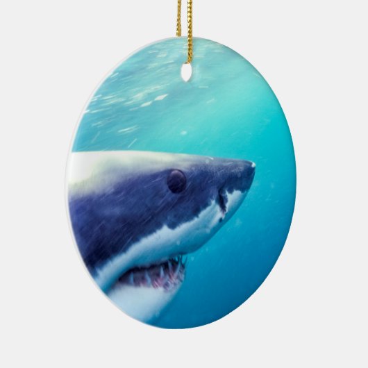 Grote witte haai | Zuid-Afrika Keramisch Ornament (Rechts)