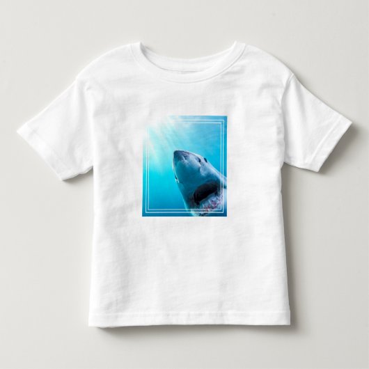 Grote witte haai | Zuid-Afrika Kinder Shirts (Voorkant)