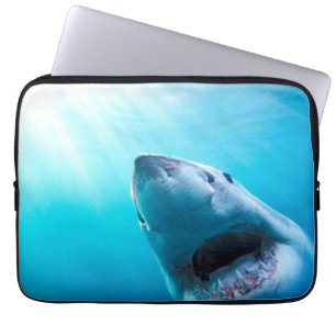 Grote witte haai Zuid-Afrika Laptop Sleeve