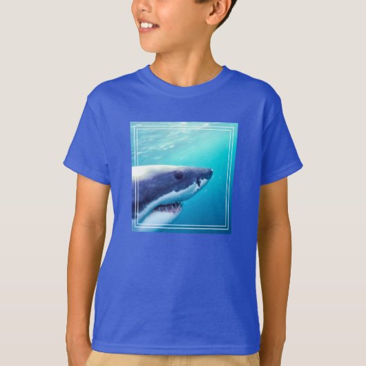 Grote witte haai | Zuid-Afrika T-shirt (Voorkant)