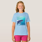 Grote witte haai | Zuid-Afrika T-shirt (Voorkant volledig)