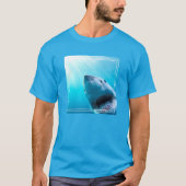 Grote witte haai | Zuid-Afrika T-shirt (Voorkant)