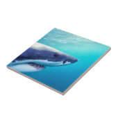 Grote witte haai | Zuid-Afrika Tegeltje (Zijkant)