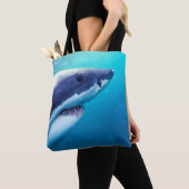 Grote witte haai | Zuid-Afrika Tote Bag (Dichtbij)