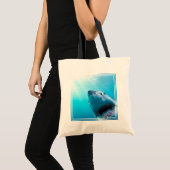 Grote witte haai | Zuid-Afrika Tote Bag (Voorkant (product))
