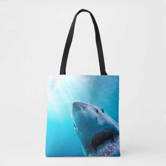 Grote witte haai | Zuid-Afrika Tote Bag (Voorkant)