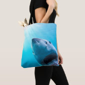 Grote witte haai | Zuid-Afrika Tote Bag (Dichtbij)