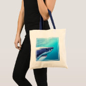 Grote witte haai | Zuid-Afrika Tote Bag (Voorkant (product))