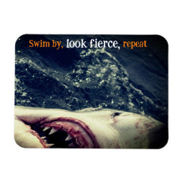 Grote witte haaienkaken magneet