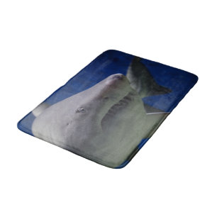 Grote witte haaienkast Rug Mat Home Decor