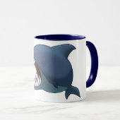 Grote witte haaienMok Mok (Voorkant rechts)