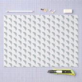 , grote witte haaientekening #2 Weefselpapier Tissuepapier (Craft)