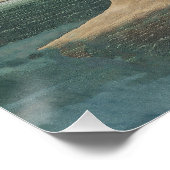 Grote Witte Heron Audubon Vogel Wildlife Painting Perfect Poster (Hoek)