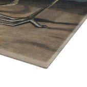 Grote Witte Heron Audubon Vogel Wildlife Painting Snijplank (Hoek)