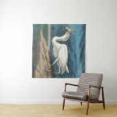 Grote Witte Heron Audubon Vogel Wildlife Painting Wandkleed (In Situ (horizontaal))