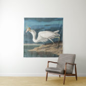 Grote Witte Heron Audubon Vogel Wildlife Painting Wandkleed (In situ)