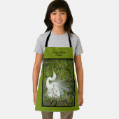 Grote Witte Heron Lente Plumage Pose Foto Schort (Insitu)