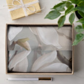 Grote witte Magnolia bloem Tissuepapier (Geschenk)