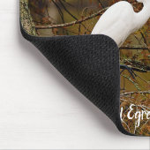 Grote witte Muismat in valkleuren (Hoek)