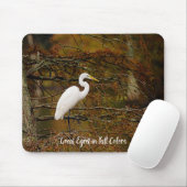 Grote witte Muismat in valkleuren (Met muis)