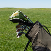 Grote witte narcissen op een lentedag  golfheadcover (Insitu)